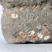 Antique Japanese Stone Gorinto Five-Element Pagoda Edo Period Maritime Shells10
