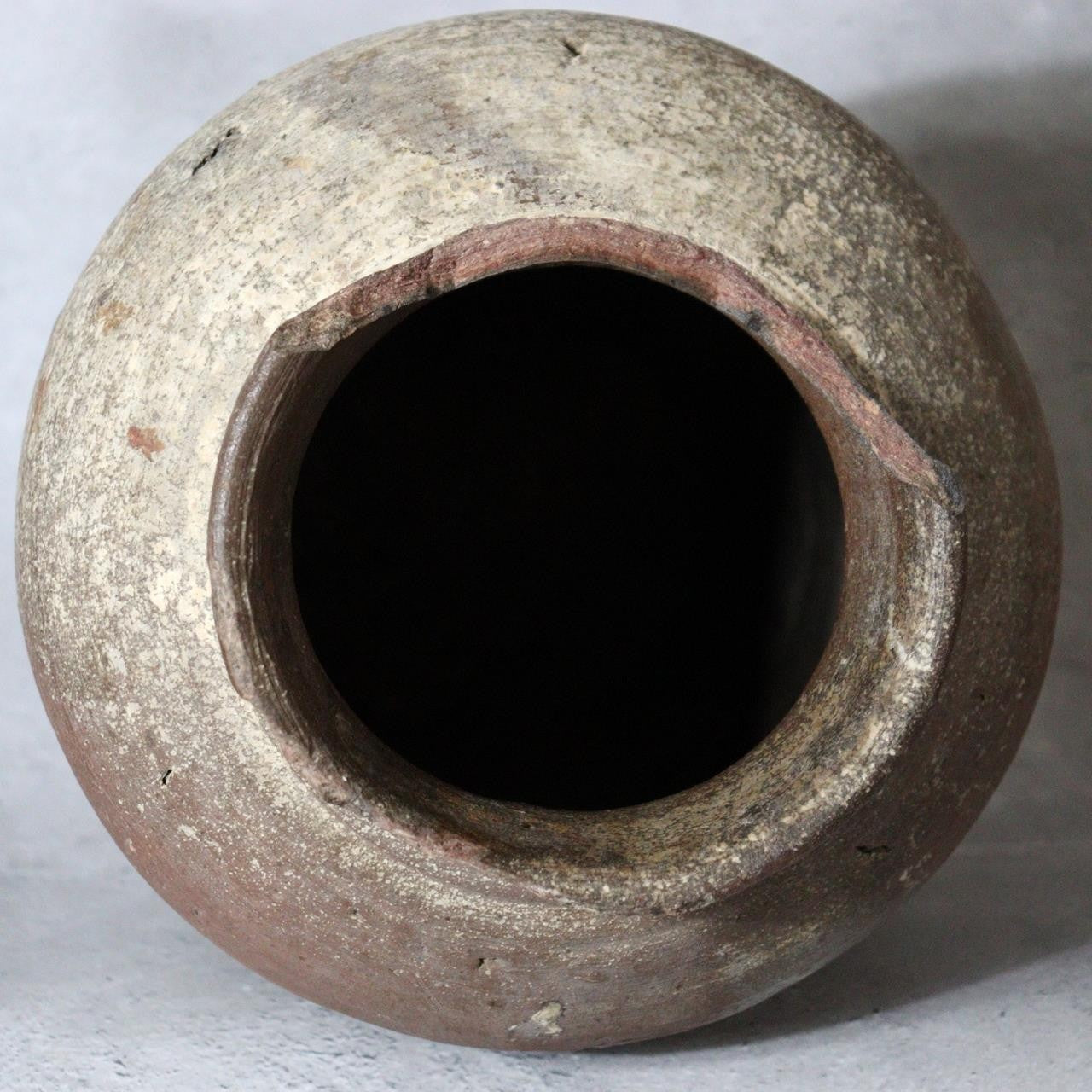 Antique Japanese Bizen Ware Jar Tsubo - Momoyama Period (16th Century) 3.2kg6