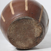 Japanese Antique Tanba ware Jar Vase Pottery PV1456