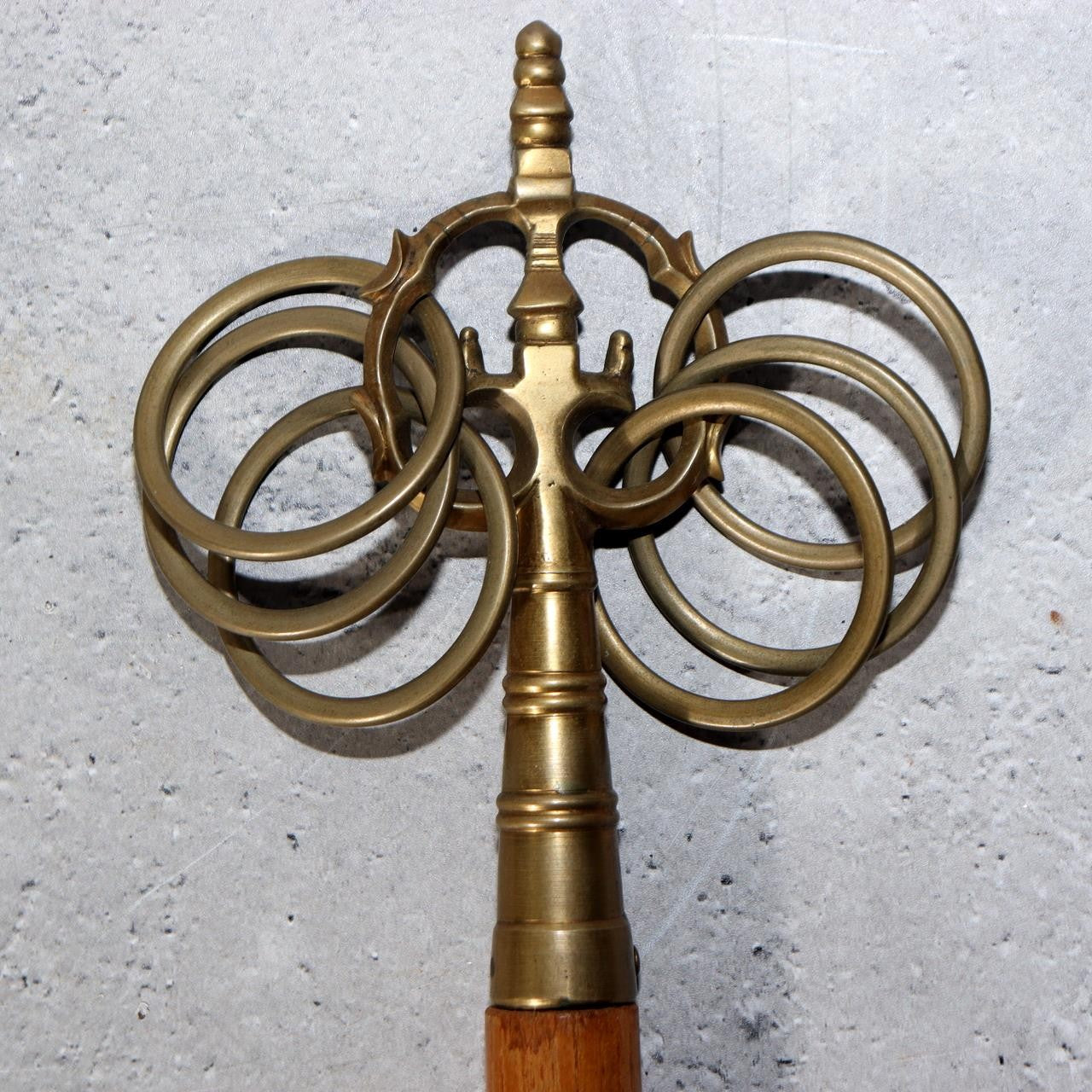 Japanese Buddhist tool Khakkhara Shakujo Buddhism temple Shinto BT241 -212