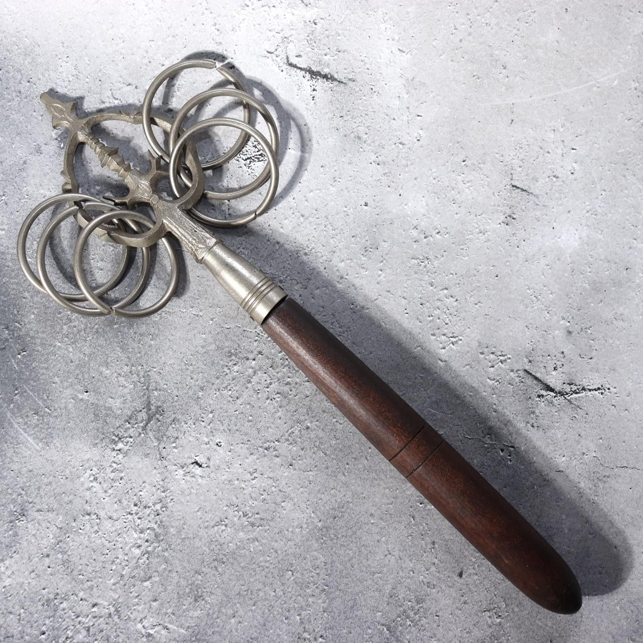 Japanese Handheld Shakujo - Buddhist Monk Staff 6-Rings Pilgrimage BT2455