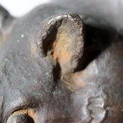 Vintage Japanese Cast Bronze Rat Figurine by Hansan Zodiac Ornament16