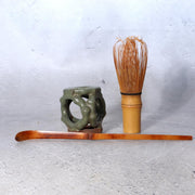 Vintage Japanese Tea Ceremony Set Tabi-dansu Wooden Box Bowls Whisk PCP3054