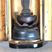 Antique Japanese Late Edo–Early Meiji Zushi Kannon Buddhist Shrine – WO6544
