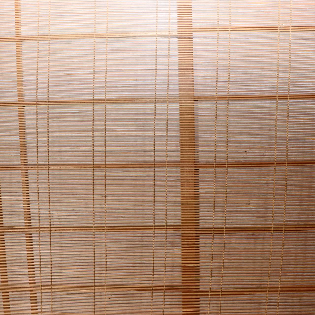 Single Vintage Japanese Bamboo Blind Sudare 168cm x 87cm Screen VG42023