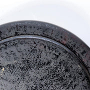 Vintage Aizu Lacquer Round Wooden Serving Tray Plates Red Black Set of 2 Japanes14