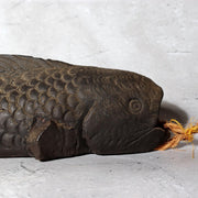Vintage Japanese Ceramic Fish Wall Vase Jizai Kagi Yokogi Hearth Hook PV3077