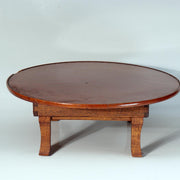 Vintage Japanese Wooden Miniature Chabudai Round Table Display Stand 11.6inch4