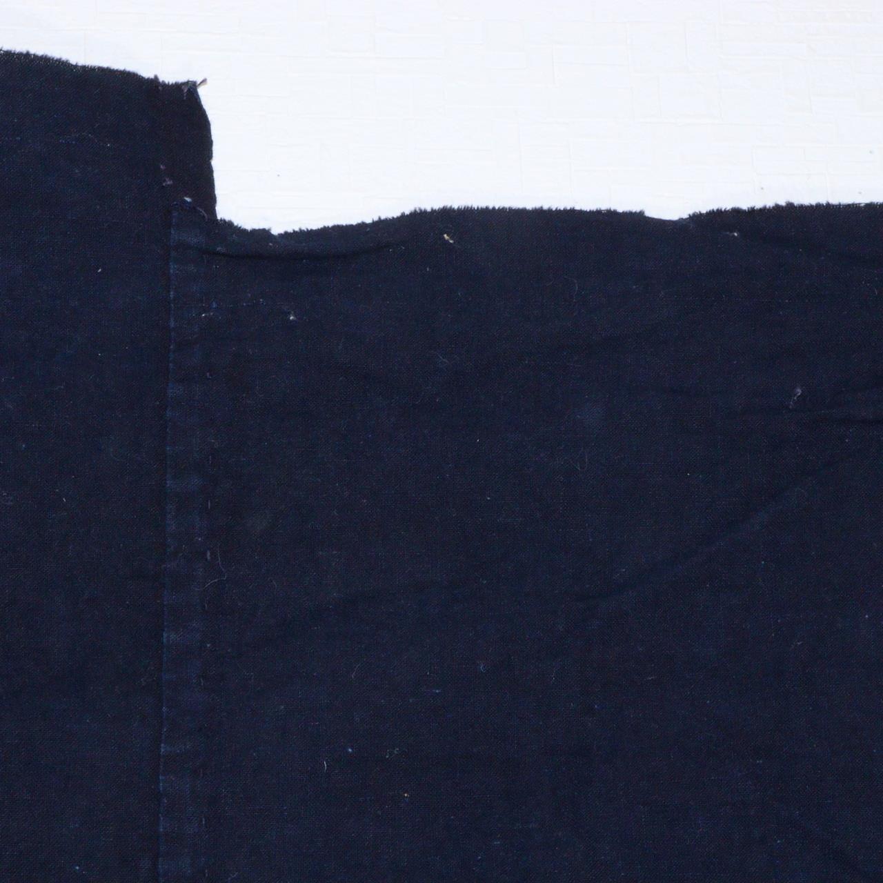 Antique Sashiko Fabric Aizome Furoshiki embroidery Boro Kire Japanese RKW1145