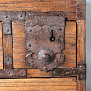 Antique Small Meiji Japanese Wooden Suzuribako Writing Box Ko dansu WO62913