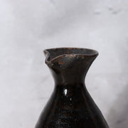 Antique Japanese Seba-yaki Pottery Tokkuri Sake Bottle Nagano Shinshu Vase19