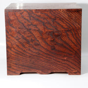 Taisho Showa Japanese Tamamoku Wood Small Chest Ko-dansu Inkstone Drawer WO6305