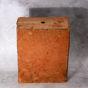 Antique Japanese Toyama Medicine Box  Fierce Bear Graphic  Folk Art Relic WO5957