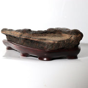 Vintage Japanese Sajigawa Suiseki Viewing Stone "Amanohashidate" Tomobako SS2342