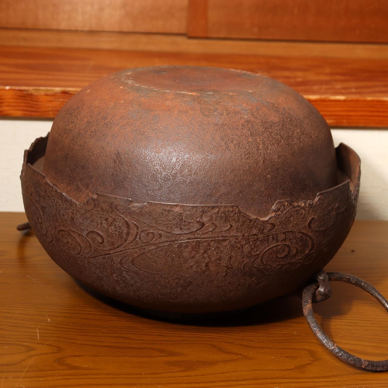 Living National Treasure Suzuki Morihisa Nanbu Iron Kettle Rabbit Chagama Box9