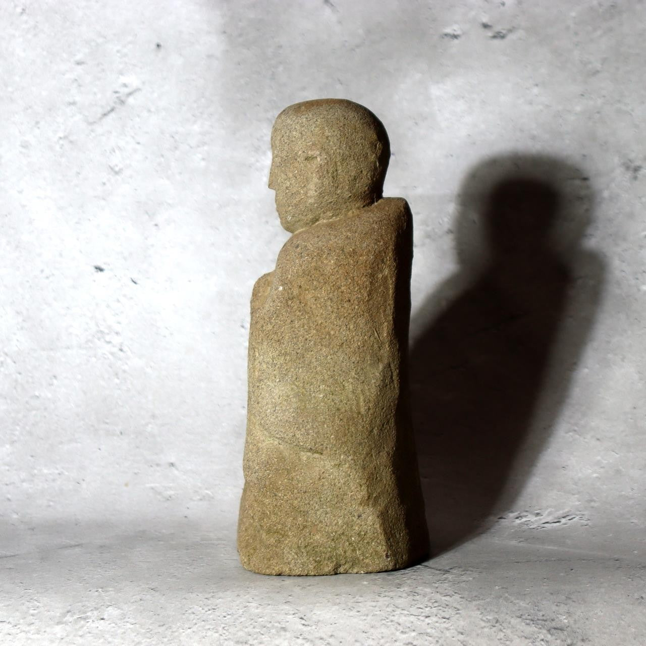 Authentic Japanese Antique Stone Jizo Statue Meiji Era to  Early Showa era1