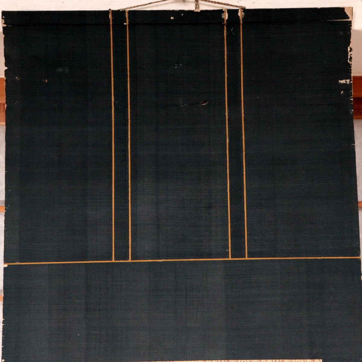 Japanese Silk Hanging Scroll Painting Oshu Nohara Wolf Awasebako15