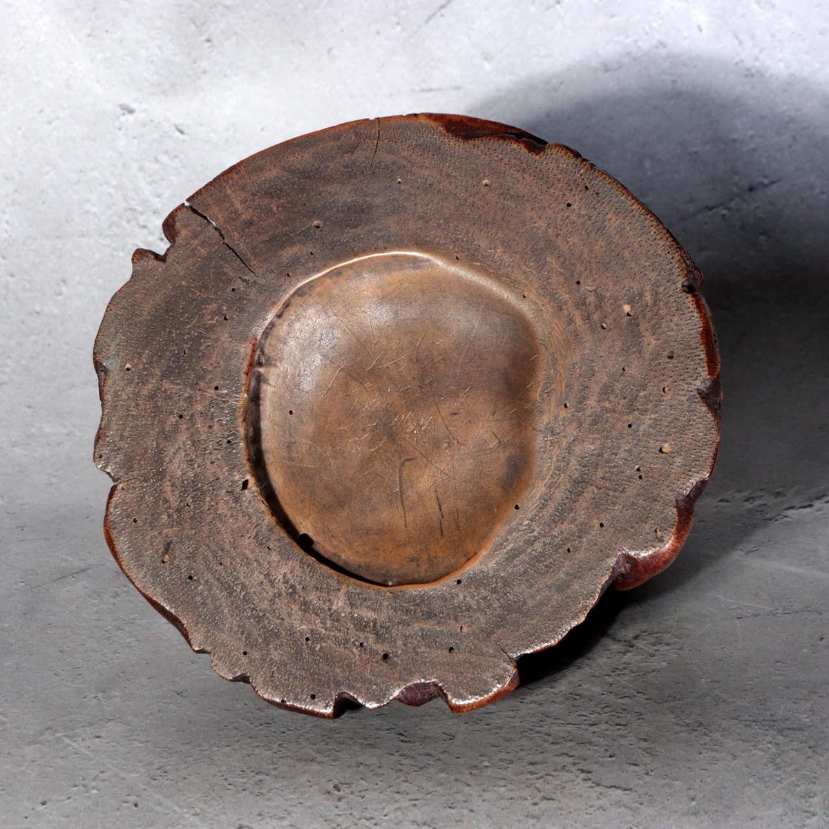 Antique Japanese Bamboo Root Okimono Kanzan Jittoku Hanshan Shide Edo Meiji3