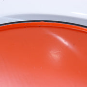Vintage Aizu Lacquer Round Wooden Serving Tray Plates Red Black Set of 2 Japanes8