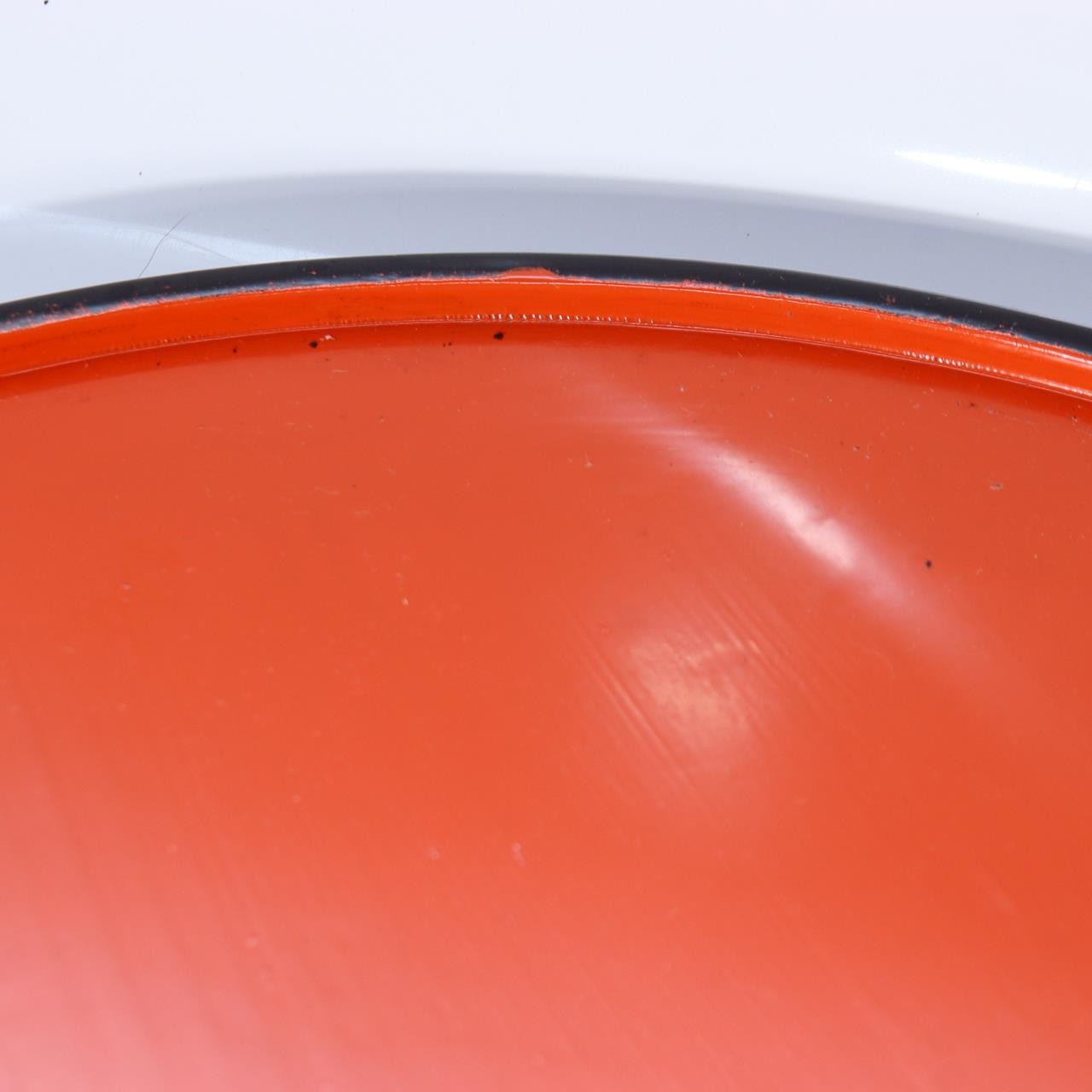 Vintage Aizu Lacquer Round Wooden Serving Tray Plates Red Black Set of 2 Japanes8