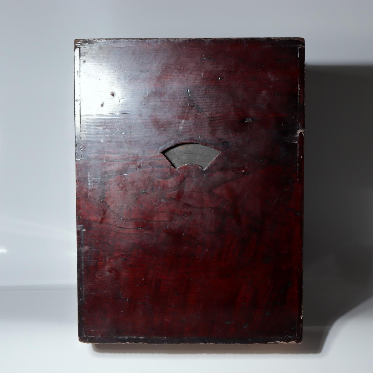 ​Antique Late Edo Meiji Japanese Cedar Wood Ko dansu Small Chest Tansu WO6144