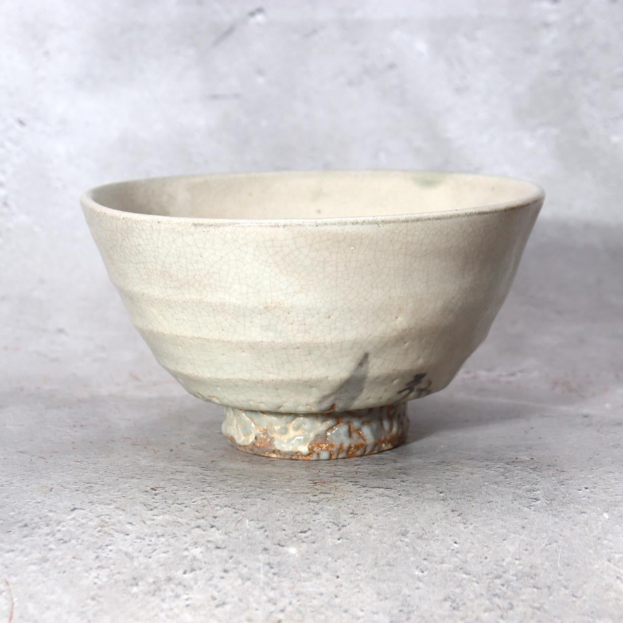 Princess Yi Bangja (Rakuzensai) Pale Grey Korai Ware Matc (Rakuzensai) Signed8