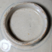 Antique Imari Hasami Kurawanka Ware Small Tea Cup Fluid Flora Kintsugi Edo8