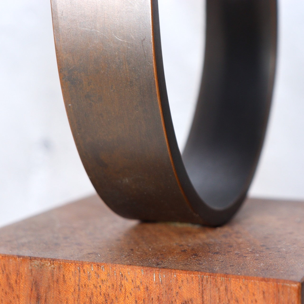 Vintage Artisan Signed "TAZIMA" Modern Abstract Bronze Sculpture - Late Showa9