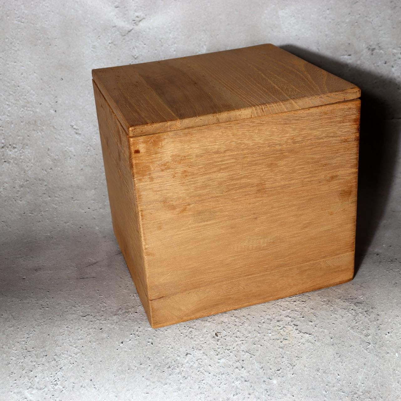 Japanese Bronze Vase Hoko Signed Abstract Red Black Splash Design Vintage BV72312