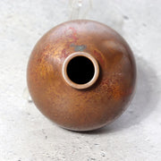 Japanese Yamagata Cast Bronze Mini Flower Vase Yoshihisa Hasegawa Ichirinzashi9