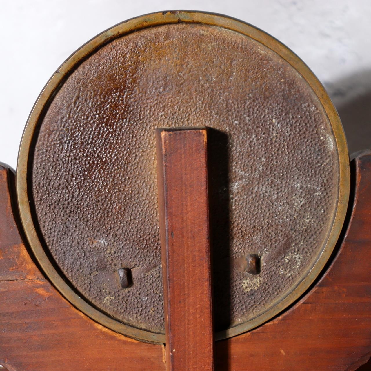 Antique Japanese Shinto Sacred Mirror Shinkyo Meiji Era Temple Altar Accessory6