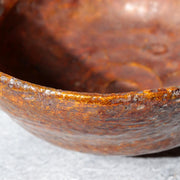 Antique Meiji Showa Iraho Style Iron Glaze Matcha Tea Bowl Kojitsuan Japanese14