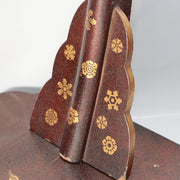 Vintage Japanese Sword Stand Katana Kake Makie Lacquer Phoenix Motif19