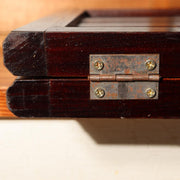 Antique Japanese Wooden Screen Tsuitate Byobu Folding Lattice Partition WO5049