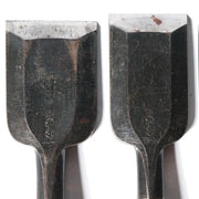 Vintage Japanese Steel Nomi Chisels Set of 10 Woodworking Tools with Wooden Box8