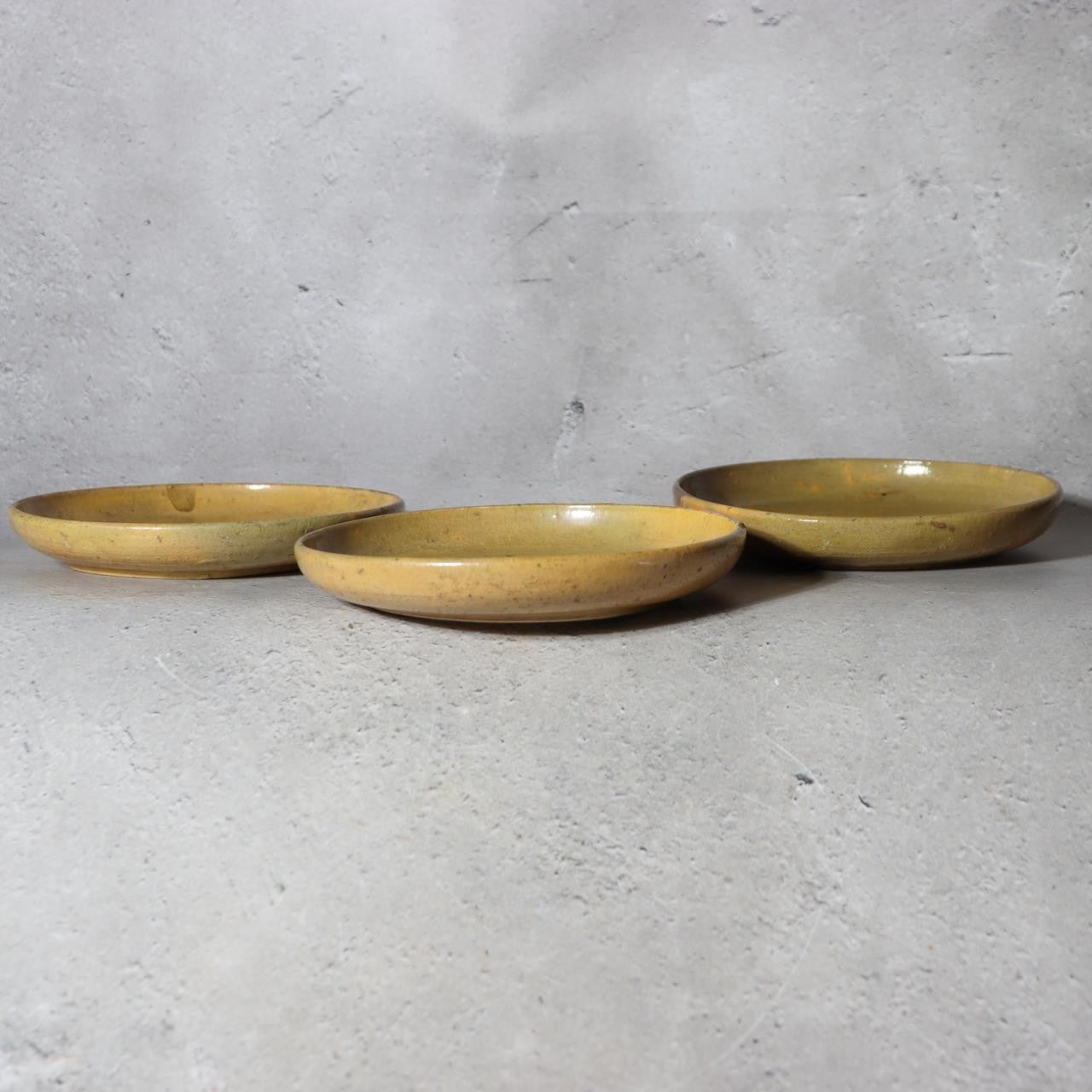 Antique Japanese Kyoto Ware Kyo-yaki Small Dishes Set of 3 Tea Ceremony Motif18