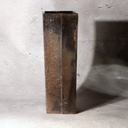 Living National Treasure Keiten Takahashi Iron & Flowing Copper Fusion Vase13