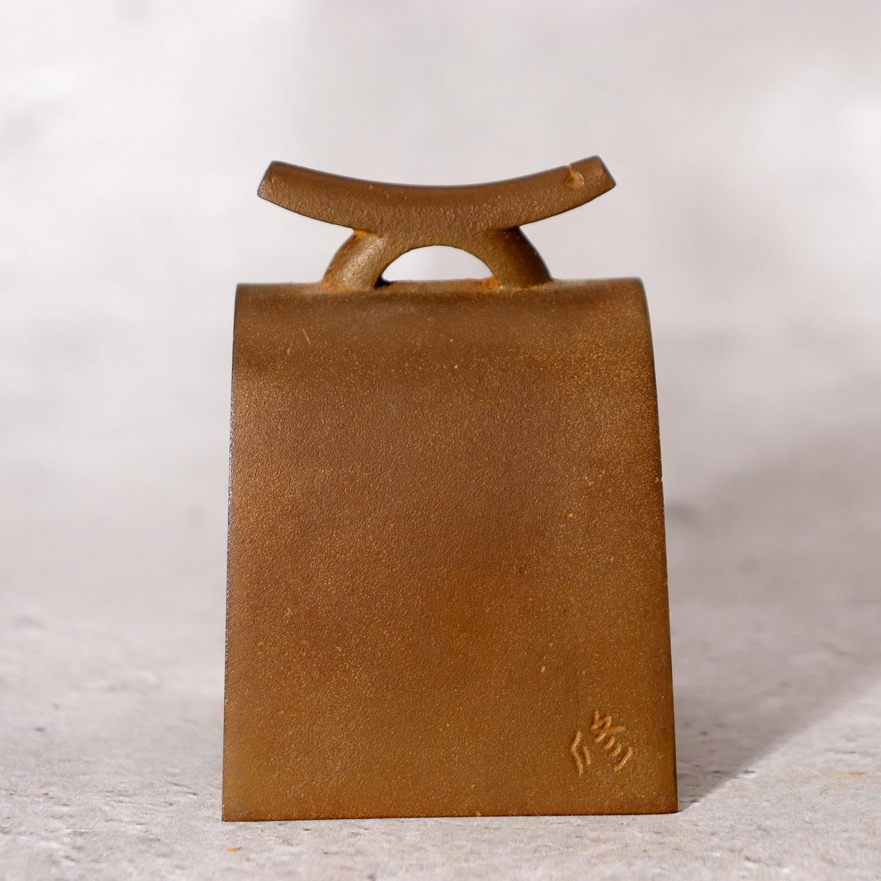 Shugoro Hasuda Japanese Cast Bronze Paperweight Boar Signed Box Modernist BOSa178