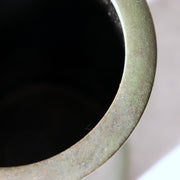 Japanese Vintage Bronze Flower Vase Tetsutaro Nagai Signed Mid-Century Modern6