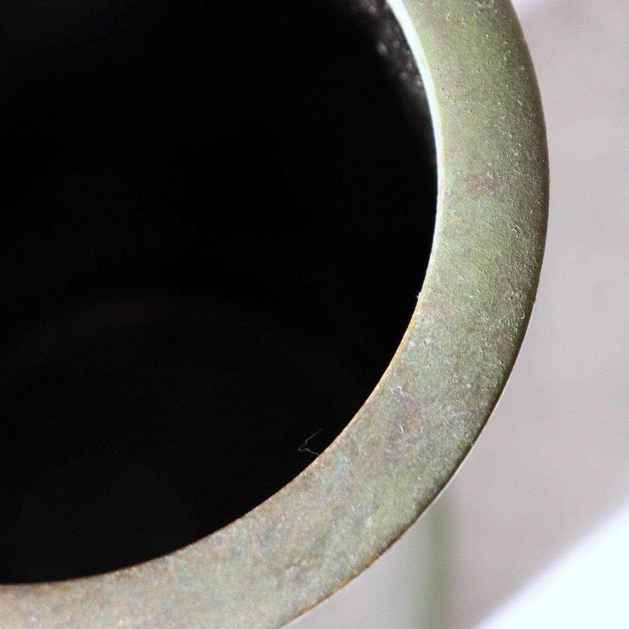 Japanese Vintage Bronze Flower Vase Tetsutaro Nagai Signed Mid-Century Modern6