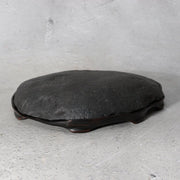 Vintage Japanese Suiseki Watarasegawa Viewing Stone Custom Wooden Base0