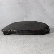 Vintage Japanese Suiseki Watarasegawa Viewing Stone Custom Wooden Base1
