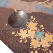Vintage Japanese Sword Stand Katana Kake Makie Lacquer Phoenix Motif6