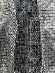 Japanese Men's Cotton Yukata Summer Kimono Basket Weave Pattern BRKW17610