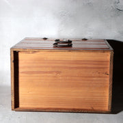 Showa Period Japanese Wooden Small Cabinet Tansu Figured Wood WO6334