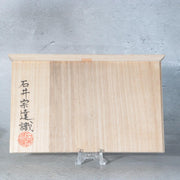 Vintage Japanese Kamuikotan Suiseki Viewing Stone Mountain Shape Daiza Box8