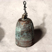Japanese vintage Temple Bell Hansho Tsurigane Two Bronze Buddhist Sound Chime4