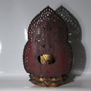 Antique / Vintage Japanese Wooden Dainichi Nyorai Buddha Statue Circa 1900-1940s5