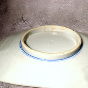 Antique Japanese Imari Transferware Set Rabbit Wave Bowl & Two Rooster Dishes11