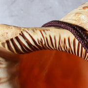 Japanese Horagai Triton’s Trumpet Shell Buddhist Ritual Horn 33cm SG8815